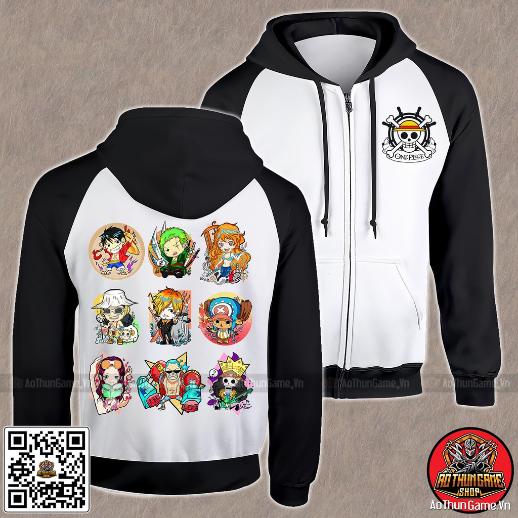 Áo khoác One Piece Luffy K10 Mũ Rơm , Áo khoác hoodie Anime Manga One Piece Monkey D Luffy Unisex Nam Nữ (AoThunGameVn) | BigBuy360 - bigbuy360.vn