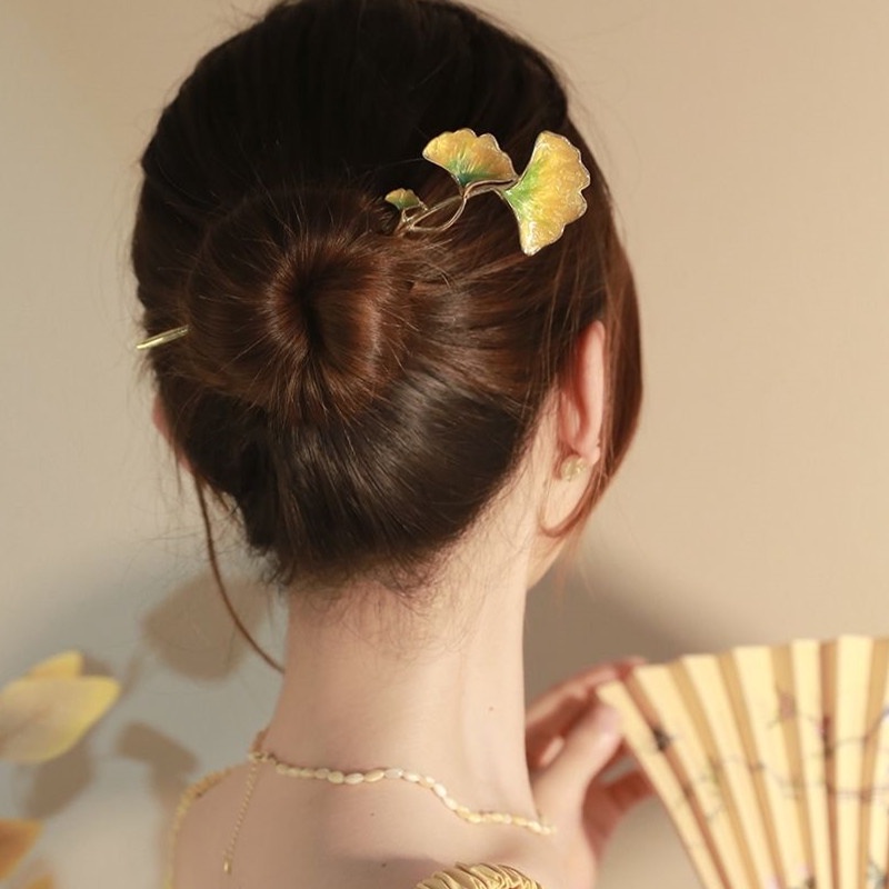 Trâm Cài Tóc Hình Lá Phong Cách Dân Tộc Cho Nữ 2022