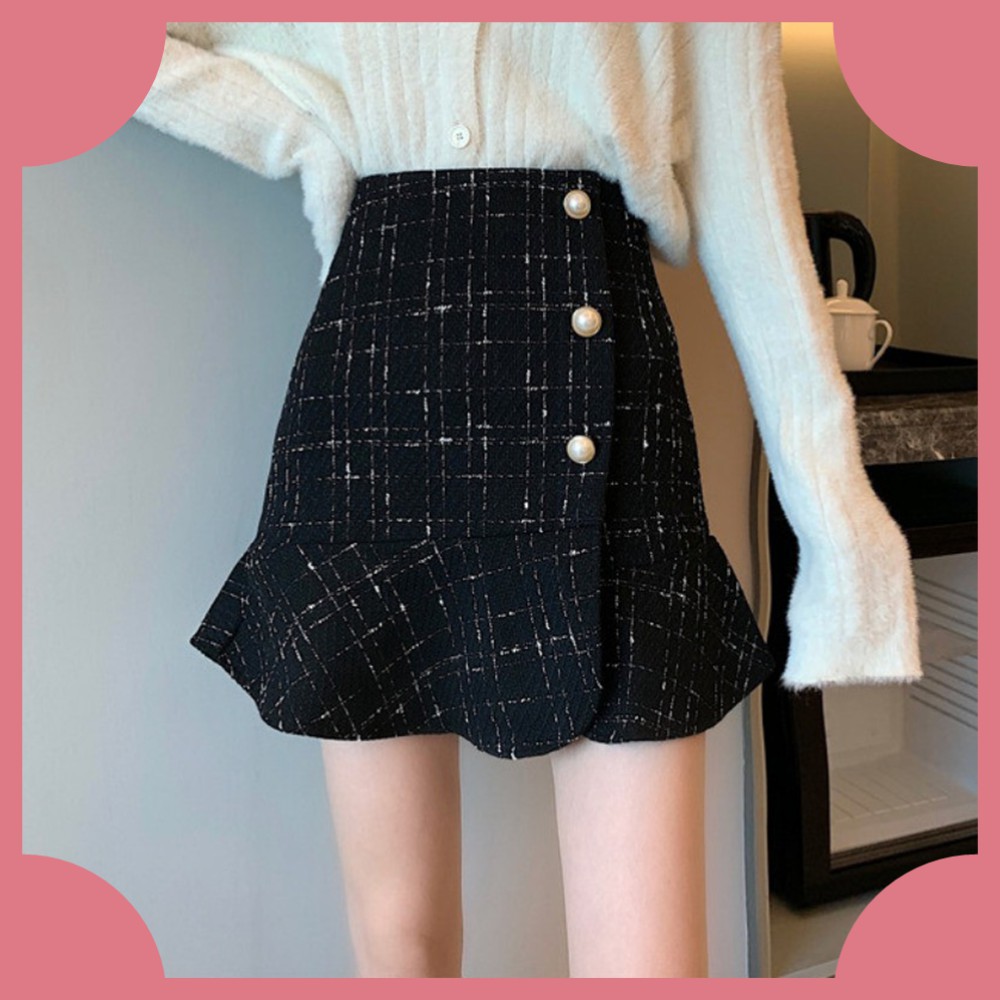 Combo Chân váy dạ Thu Đông Mã 197 - Khách đặt hàng trên Livetream
