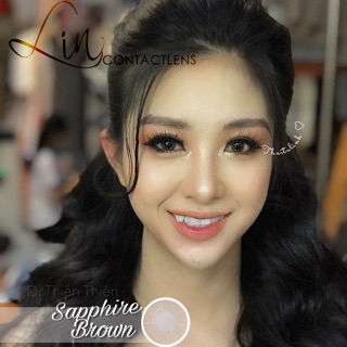 <VASSEN LENS> Sapphire Brown / Gray (Có độ và 0 độ)