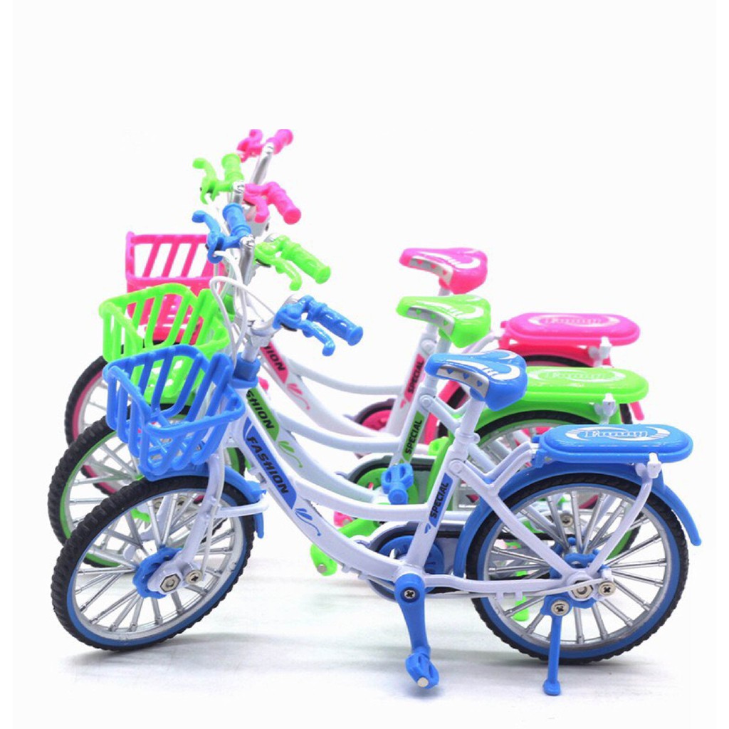 ĐỒ CHƠI MÔ HÌNH XE ĐẠP MINI LẮP RÁP TỈ LỆ 1:10 VÀ 1:8 BẰNG KIM LOẠI VÀ BÁNH CAO SU