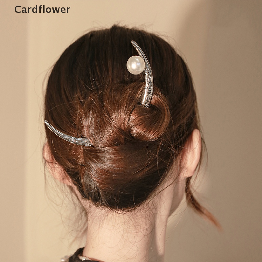 Kẹp Tóc Hình Bán Nguyệt Phong Cách Trung Hoa Cổ Điển Cho Nữ