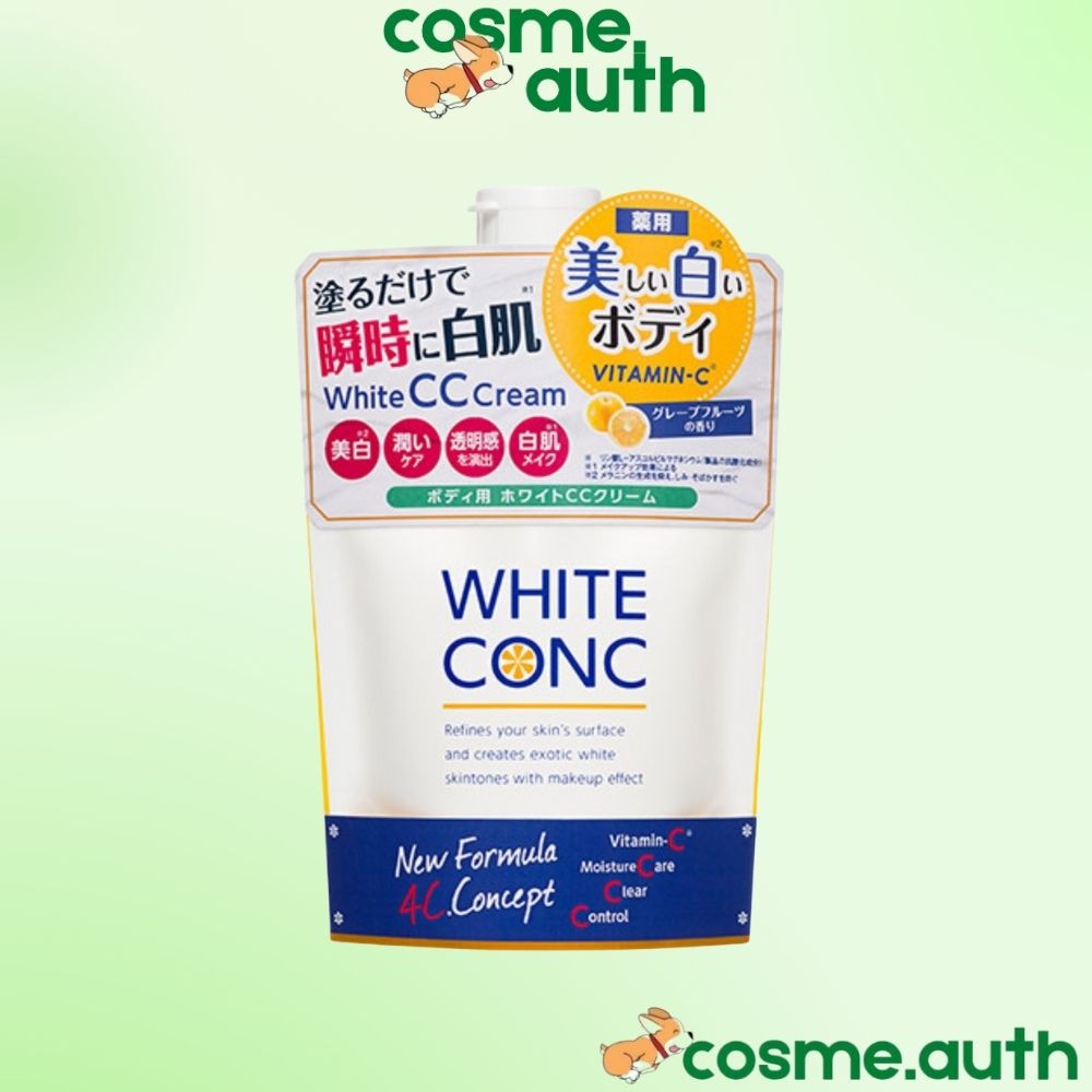 Kem Dưỡng Thể Trắng Da White Conc White CC Cream 200g