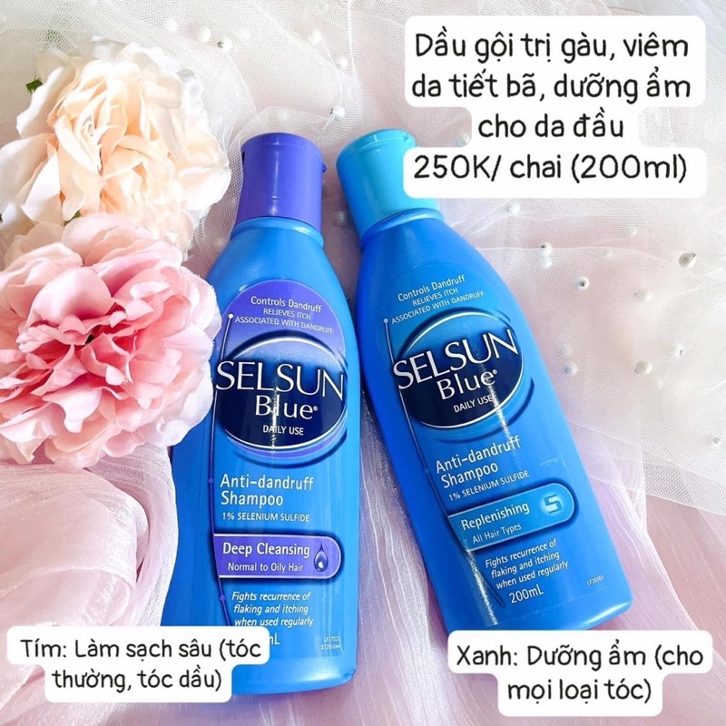 Hàng Úc Dầu Gội Đầu Selsun 200ml