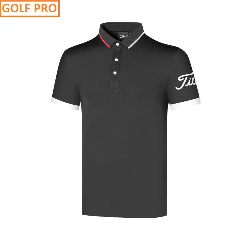 Áo chơi golf nam Titleist ngắn tay thời trang thể thao cao cấp GOLF PRO AN020