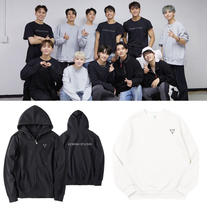 Áo sweater + hoodie concert Seventeen - Power Of Love