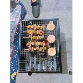 [ THANH LÝ HÀNG ] BẾP NƯỚNG THAN HOA VUÔNG CAO CẤP