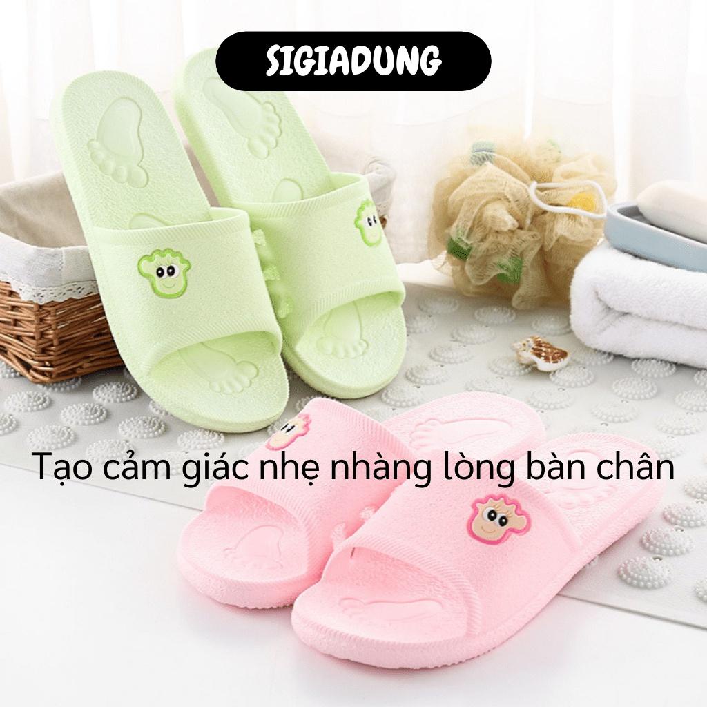 [SGD] Dép Đi Trong Nhà - Dép Nhựa Đi Nhà Tắm, Văn Phòng Chống Trơn Trượt, Siêu Nhẹ 4273