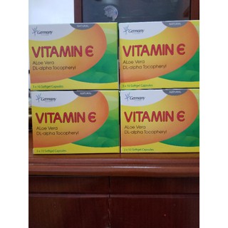 Hộp 30 viên vitaminE dài .