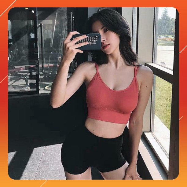 Áo Tập Gym Nữ Hai Dây Chéo Lưng , Đồ Tập Gym Nữ Có Màu Sắc Siêu Xinh , A1005