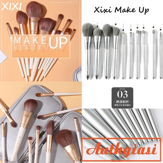 Bộ cọ 10 cây Xixi Professional Make Up Brush kèm ví đựng