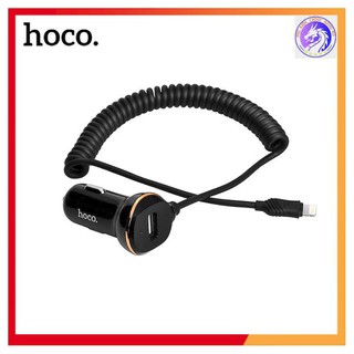Sạc Xe Ôtô hiệu Hoco kèm cáp Micro Usb Z14