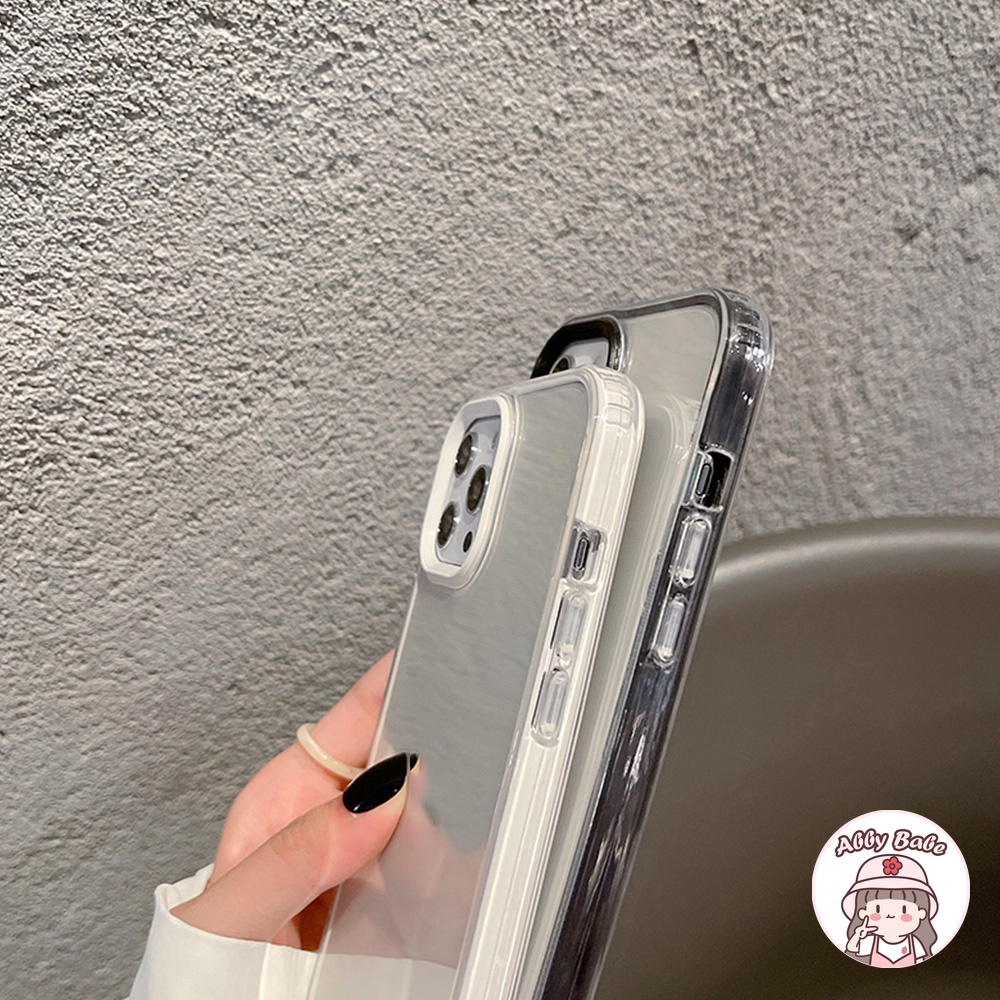 Ốp Điện Thoại TPU Mềm Mỏng Chống Sốc Màu Kẹo 3 Trong 1 Cho IP 13 12 11 Pro Max XR 8 7 Plus