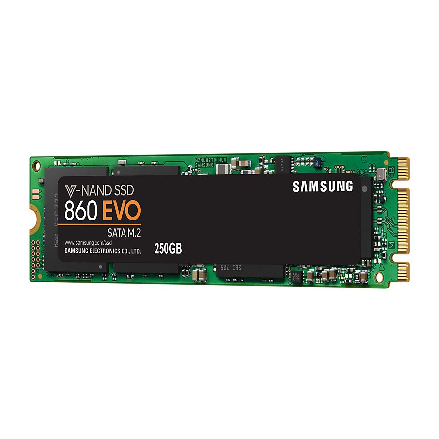 Ổ cứng SSD 250Gb Samsung 860 EVO MZ-N6E250BW (M2 2280 SATA 3) Hàng Chính Hãng