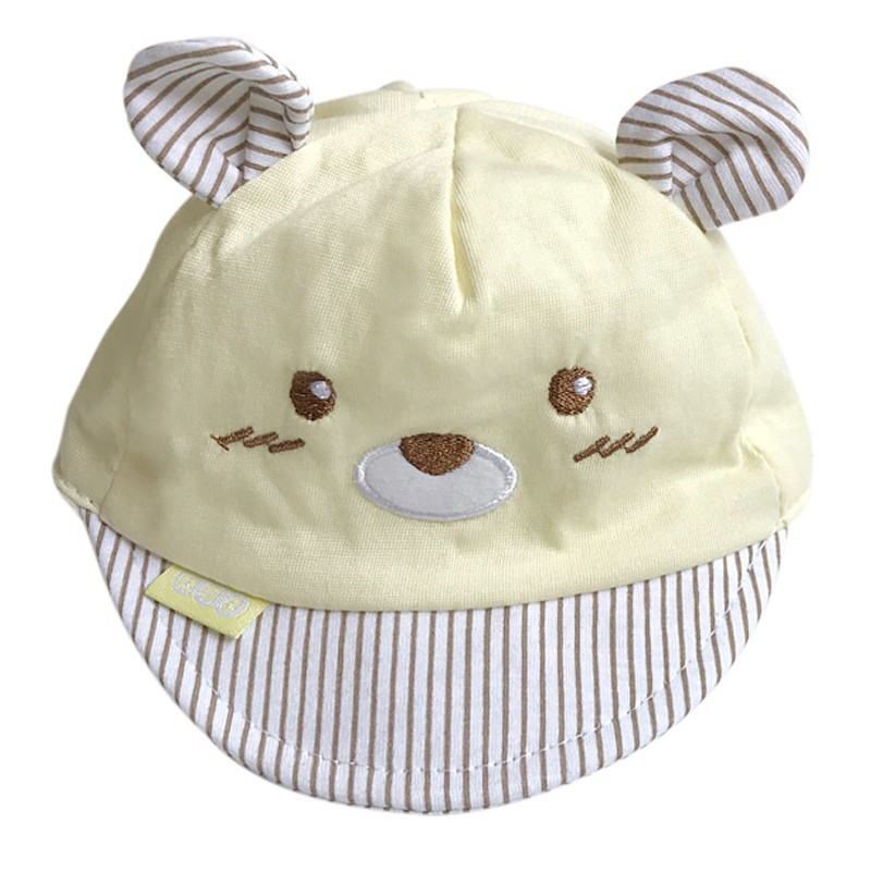 Mũ lưỡi trai tai gấu chống nắng cho bé