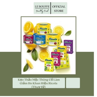 Kẹo Thảo Mộc Thông Cổ Làm Giảm Ho Khan Hiệu Ricola 40g ( Thuỵ Sỹ)