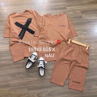 Đồ bộ cotton lửng 005