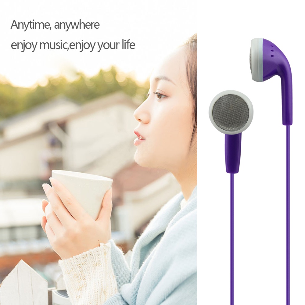Tai nghe nhét tai Tất cả trong một Tai nghe có dây với Micrô chặn âm thanh nổi siêu trầm với giắc cắm 3,5 mm