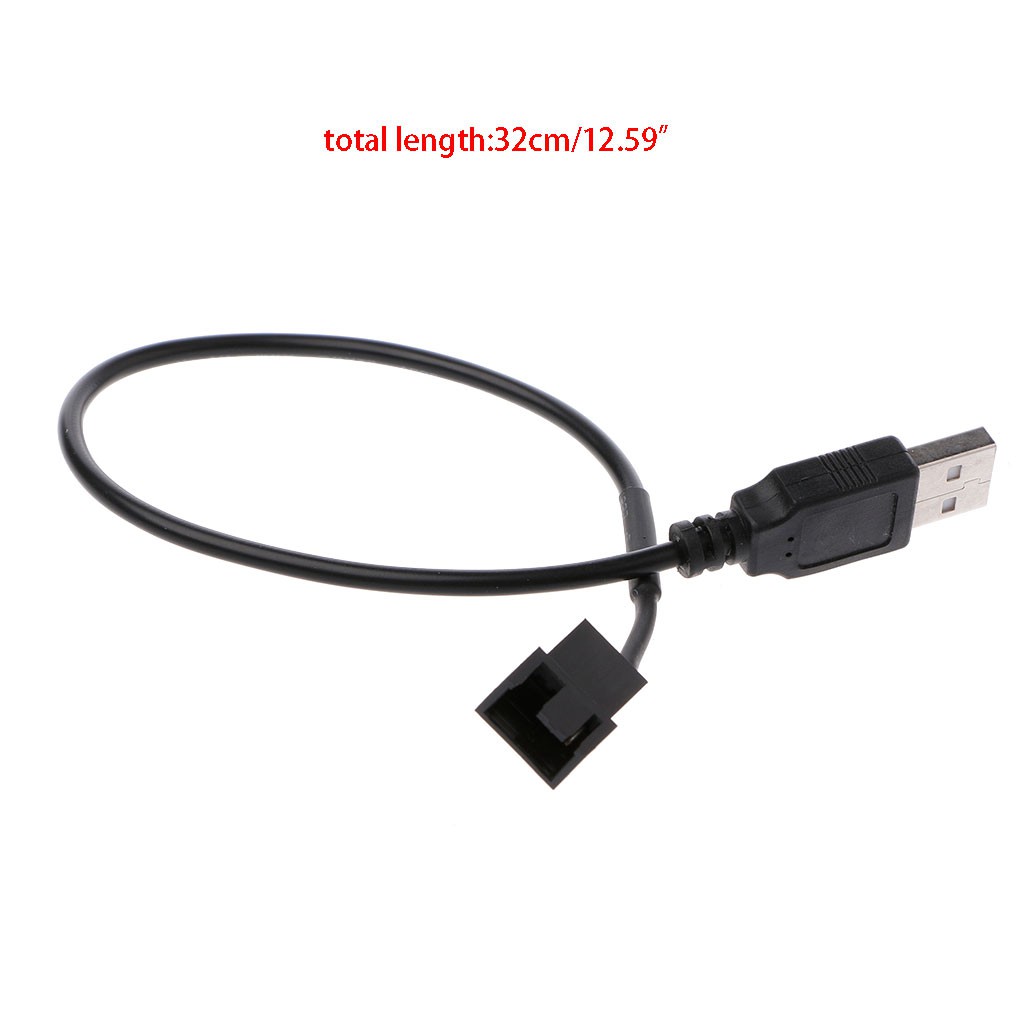 Dây cáp chuyển đổi USB 2.0 sang 3-Pin/4-Pin cho quạt tản nhiệt PC