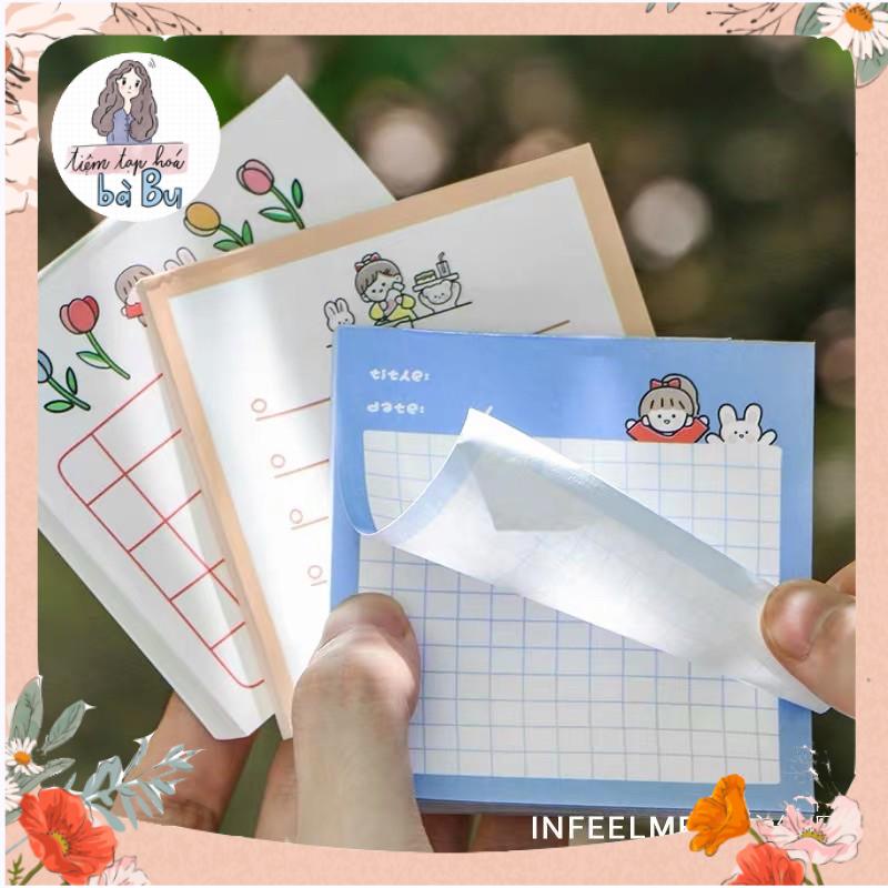 Tập giấy note vuông 100 tờ của Note for DIY