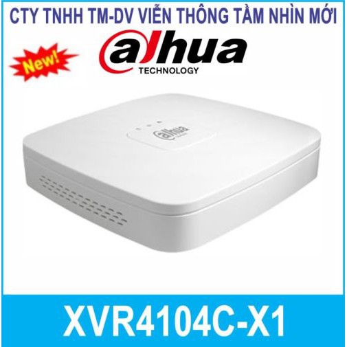 ĐẦU GHI HÌNH DAHUA 4 KÊNH VỎ NHỰA XVR4104C-X1