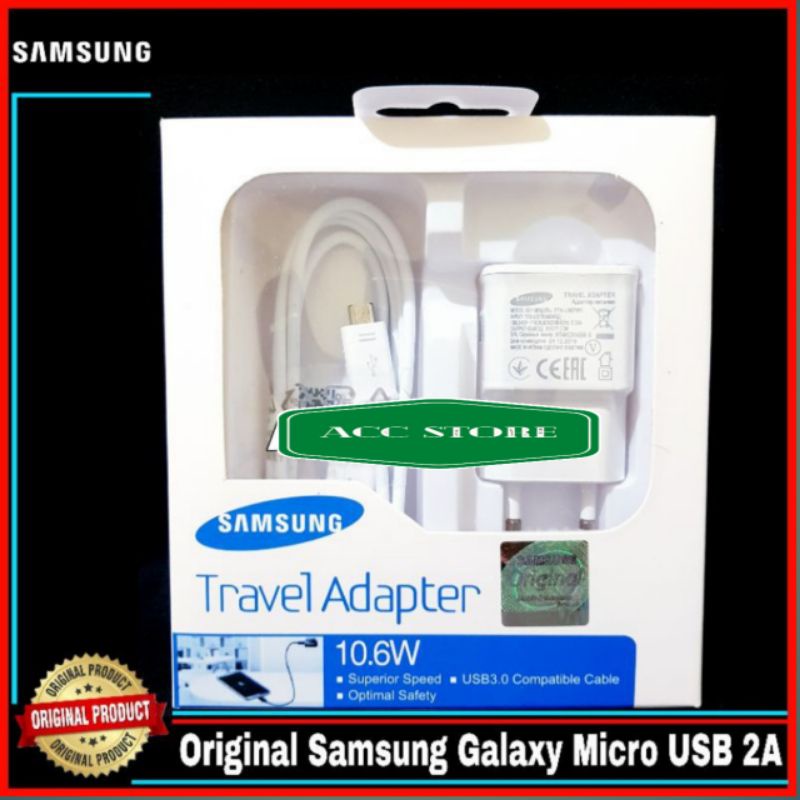 Bộ Sạc 100% micro usb 2A Cho Samsung Galaxy tab 3 S4
