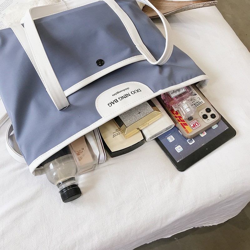 Túi đeo vai túi xách nữ CHEN, túi xách vải canvas tui tote a4 ulzzang Hàn Quốc TX19