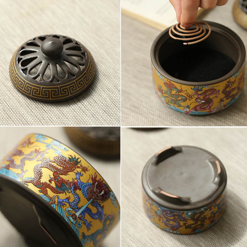 lư hương gốm sứ thiết kế lư hương Vật phẩm phong thủy [ chọn mẫu ] lư xông trầm hương đỉnh đốt nhang gốm sứ | BigBuy360 - bigbuy360.vn