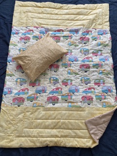 Set chăn gối 100% cotton 110x150