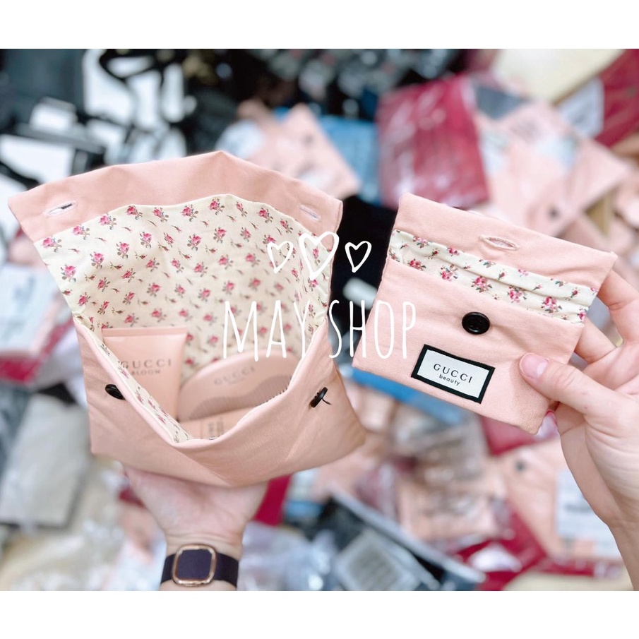 Gucci Bloom EDP - Set Beauty Túi Gucci + Lược Gucci + 2 Lotion