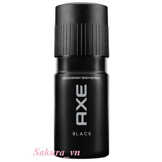 Xịt Ngăn Mùi Toàn Thân Axe Black 150ml