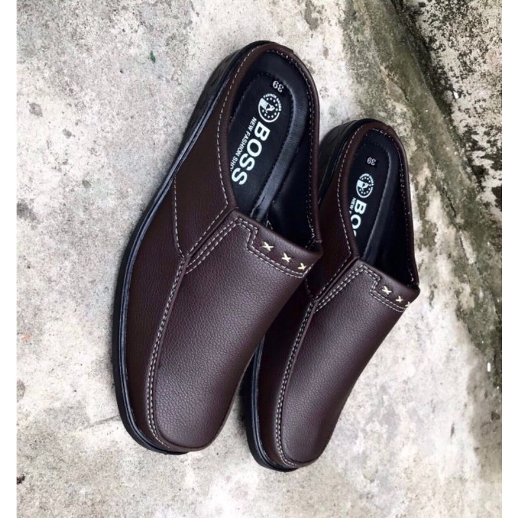 Dép sapo nam mẩu mới, phom đẹp, mã SP17, size từ 38-43, màu nâu sang trọng lịch lãm