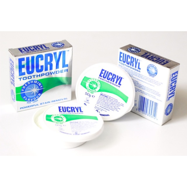 Bột trắng răng Eucryl