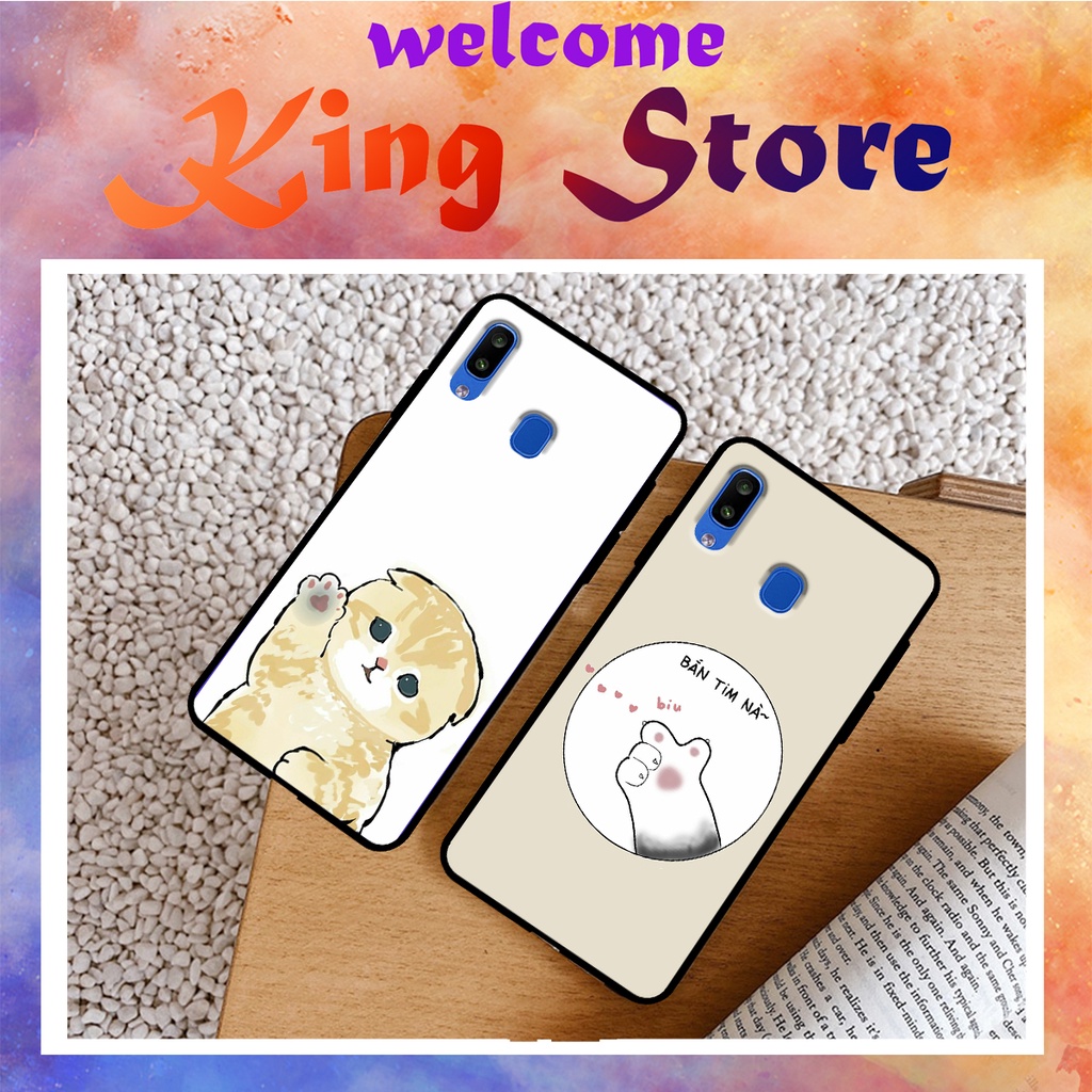 Ốp lưng Samsung M02/M10/M11/M20 in hình Mèo con siêu đáng yêu, ngộ nghĩnh_KINGSTORE.HN_Ốp SS