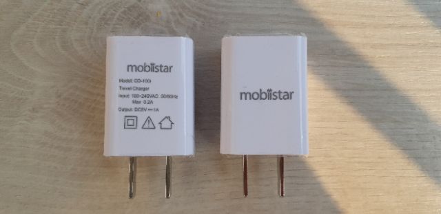 Bộ sạc 1A - chính hãng mobiistar