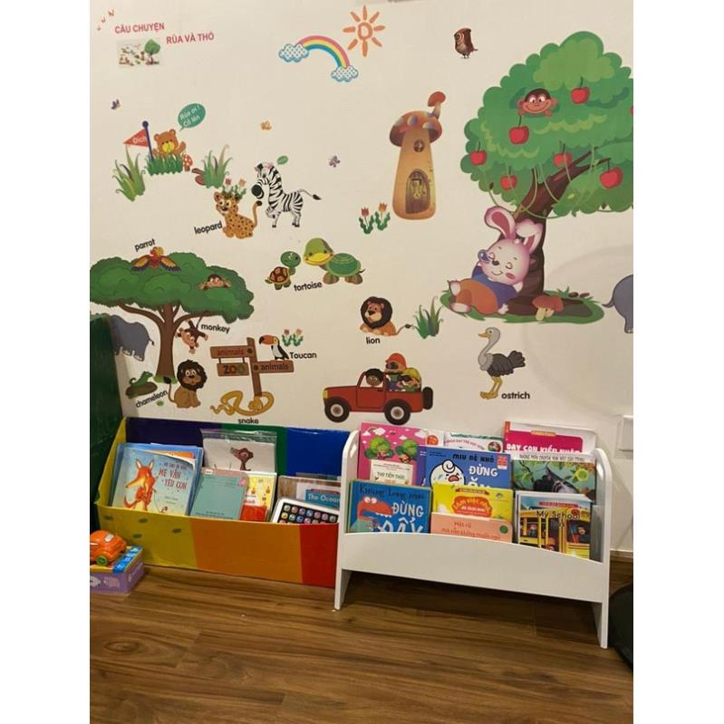 Kệ sách mini đa năng tiện dụng cho bé