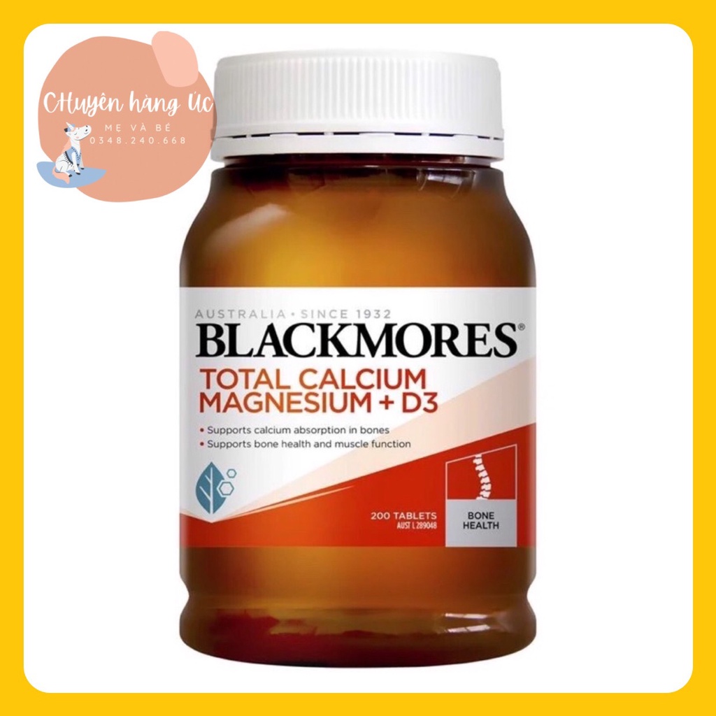 Viên Uống Bổ Xương Khớp Blackmores Glucosamine 1500mg lọ 180 viên Úc