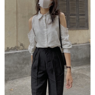 Sơ mi hở vai 568