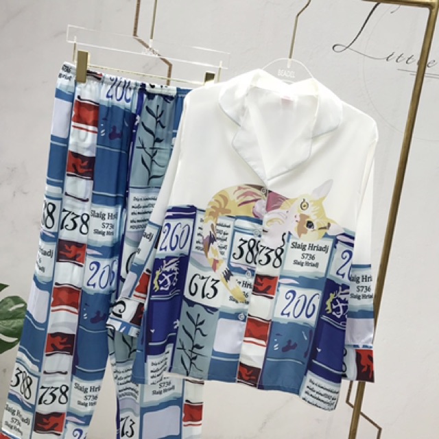 QQ00236579-451 ĐỒ NGỦ PIJAMA PHONG CÁCH HÀN QUỐC | BigBuy360 - bigbuy360.vn