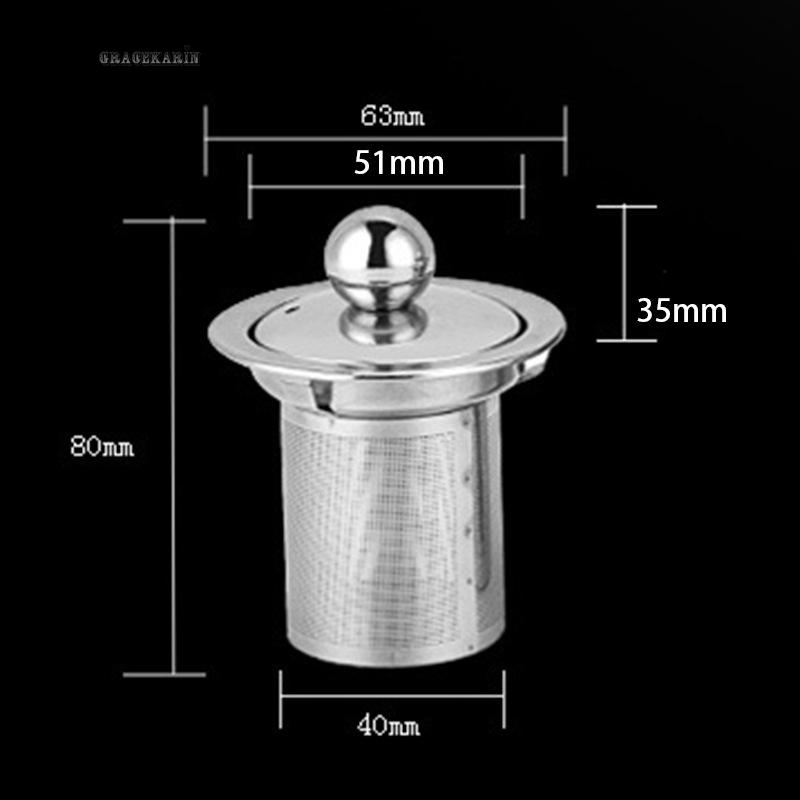 Cup Leaf Herbal Spice Infuser Filter Diffuser Teapot Basket S/M/L Silver Stainless Steel Heat Resistant Tea Strainer