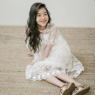 Váy voan sang chảnh cho bé