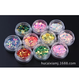 1 set 12 hũ trang trí hạt gạo