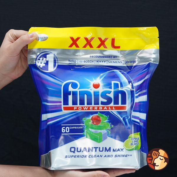 Viên rửa bát Finish Quantum - 14 chức năng