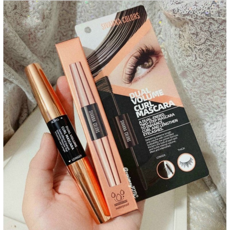 Chuốt mi  Mascara Dual Volume Cure Thái Lan HF9020 Thái Lan