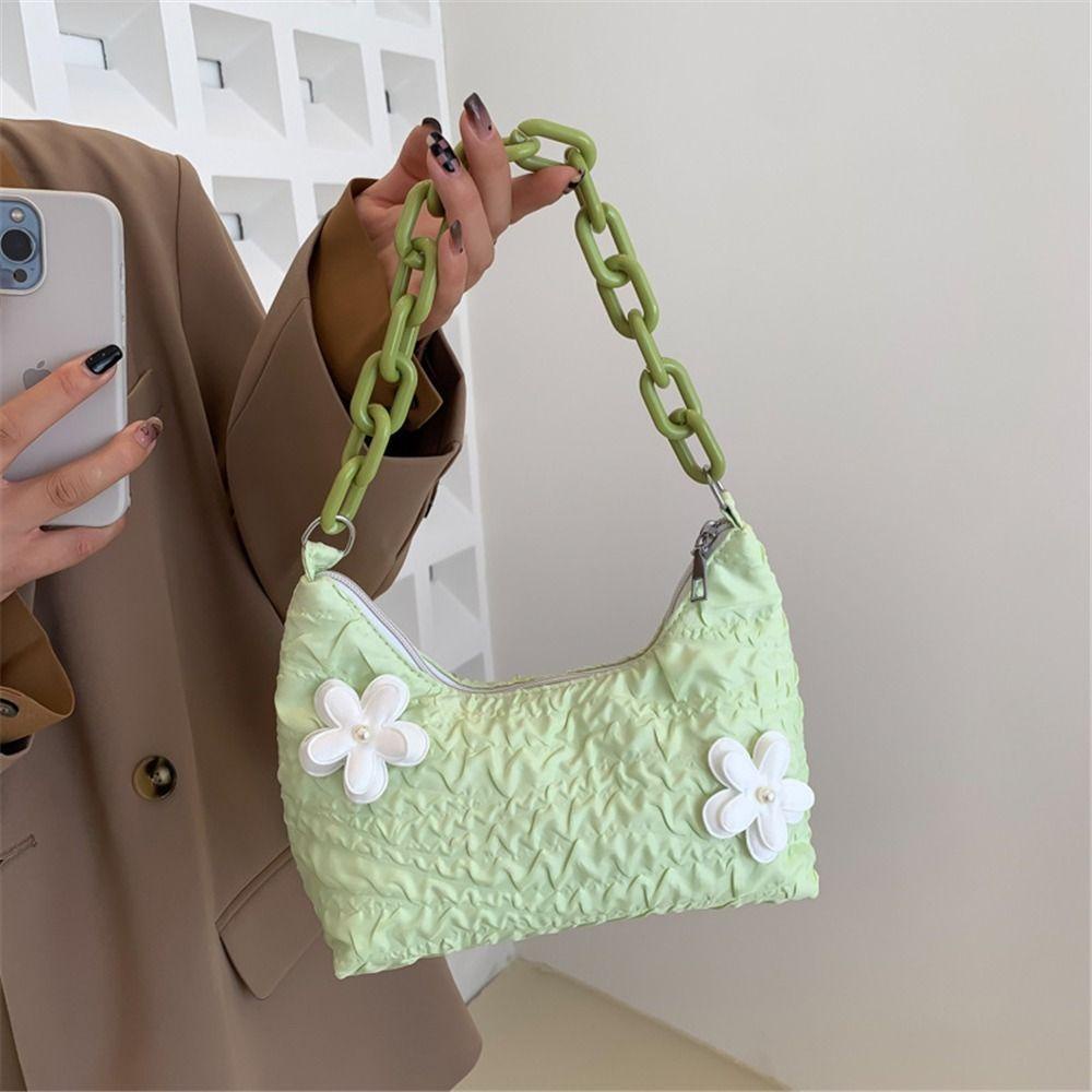 Túi Đeo Chéo Vai Bằng Nylon Họa Tiết Hoa Thời Trang MIHAN1