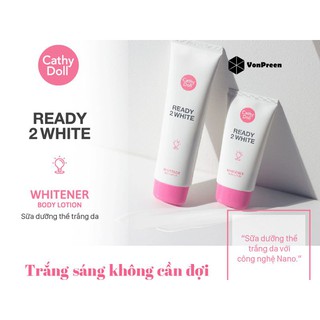 Dưỡng thể trắng da Ready 2 White Cathy Doll Thái Lan