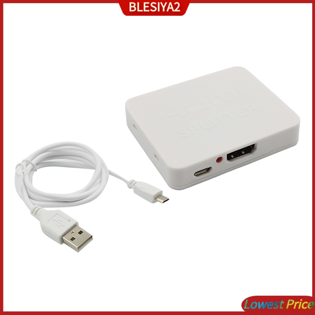 Bộ Khuếch Đại Tín Hiệu 3D 1080P 2 Trong 1 Cho Màn Hình Kép Màu Đen