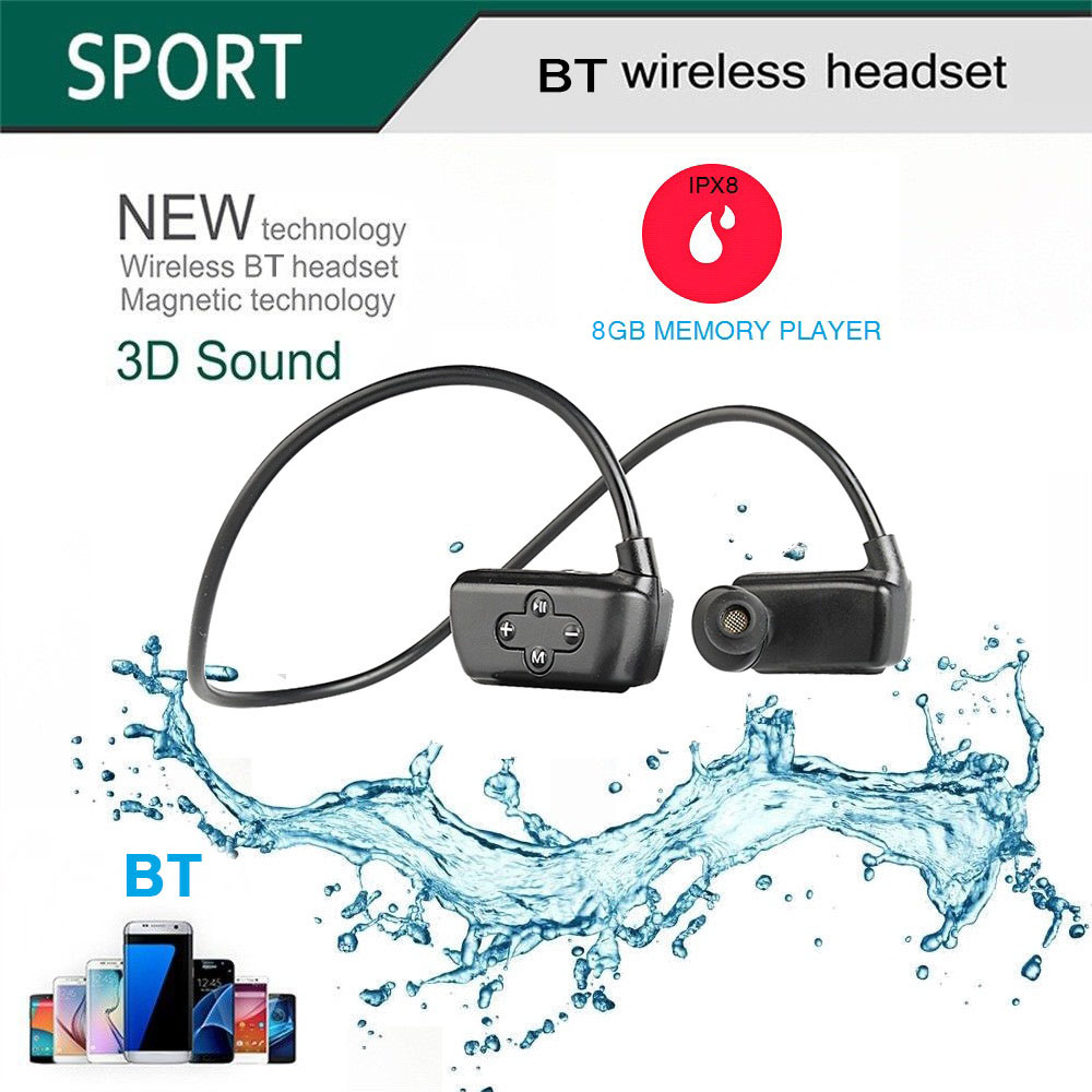 Tai Nghe Bluetooth 5.0 Không Dây Pisen Hyc-901 Có Mic 8gb Mp3 Và Phụ Kiện