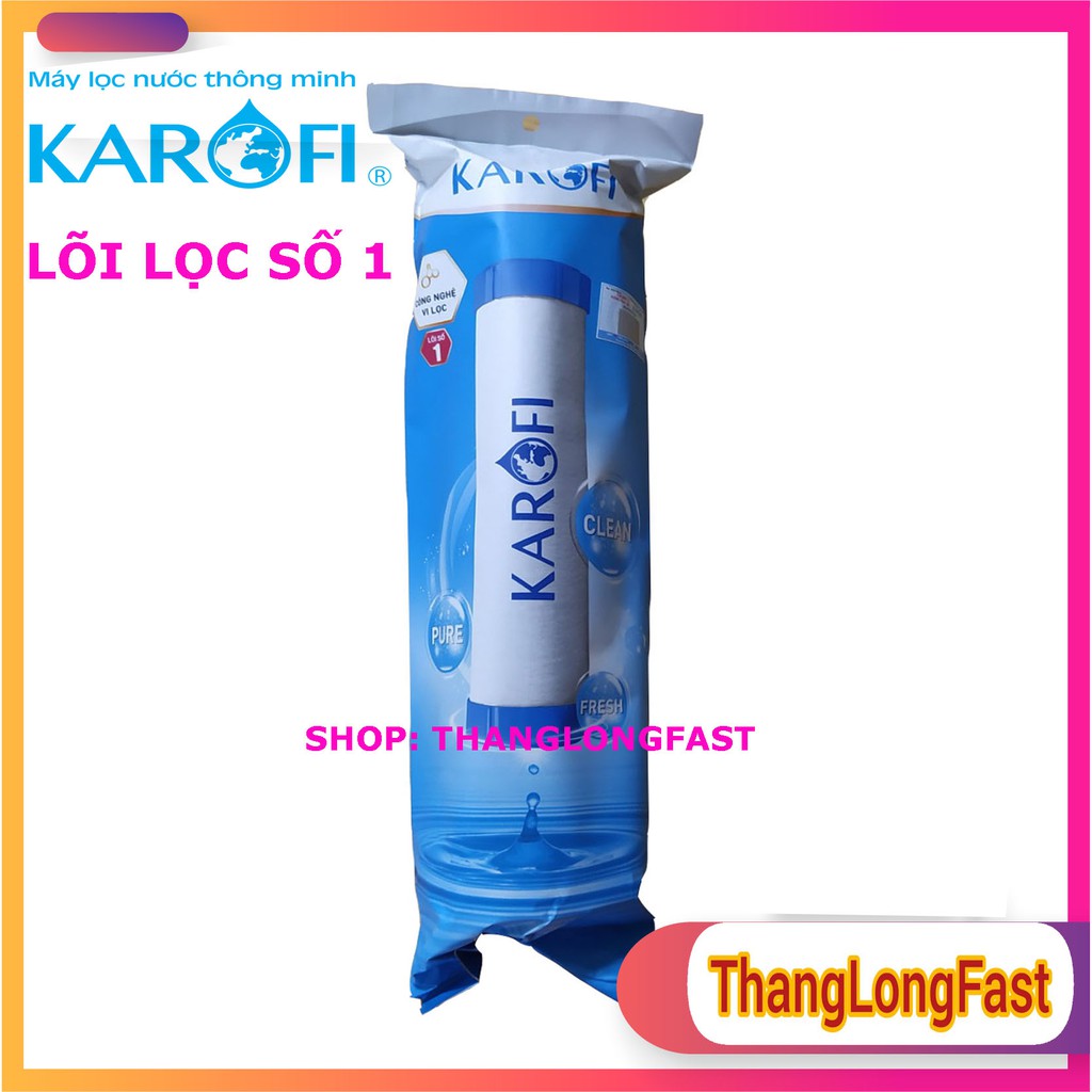 LÕI LỌC NƯỚC SỐ 1 KAROFI [CÓ TEM CÀO] - LẮP ĐƯỢC CẢ CHO CÁC HÃNG KHÁC | BigBuy360 - bigbuy360.vn
