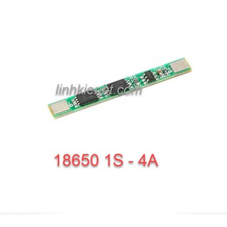 Mạch sạc bảo vệ Lithium 3.7v 4.2V 18650  sạc pin 1S 4A Li-Ion chất lượng cao